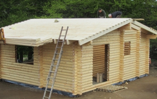 New Cabin Roof On Glenshee