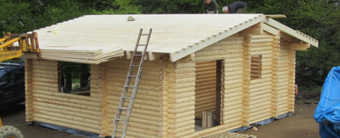 New Cabin Roof On Glenshee