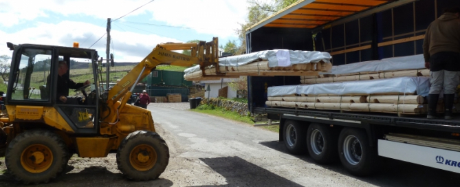 New Cabin Arriving in Glenshee