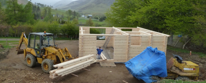 Log Cabin Walls In - News & Offers at Glenbeag