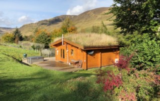 Autumn Log Cabins